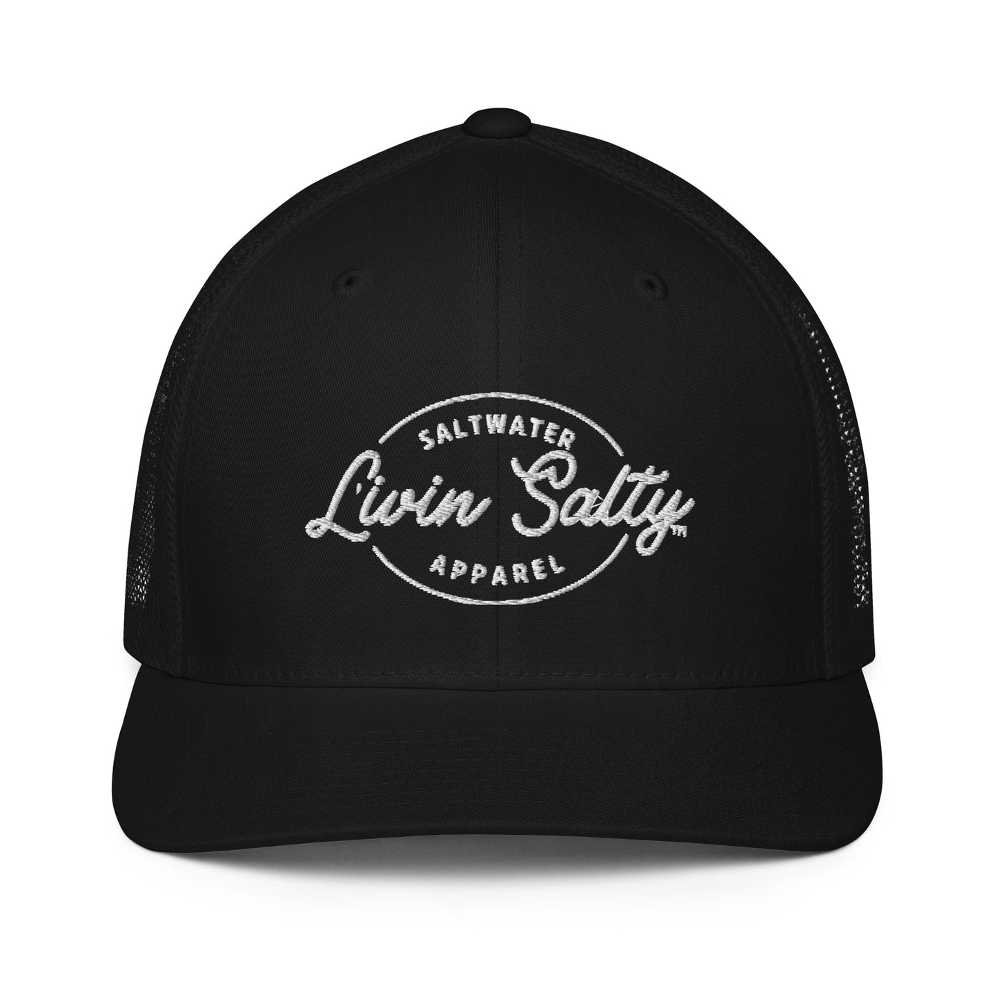 LIVIN SALTY Closed-back trucker cap