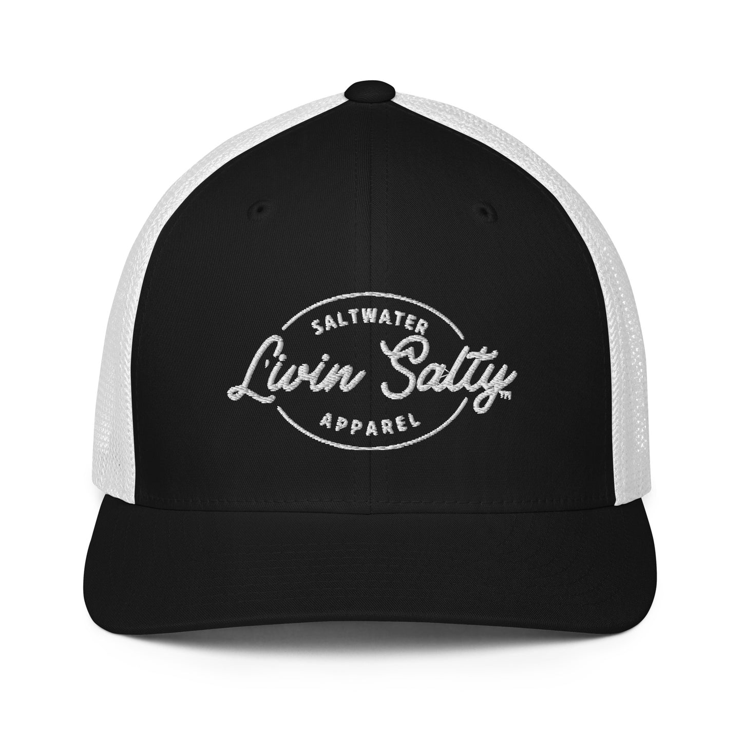LIVIN SALTY Closed-back trucker cap