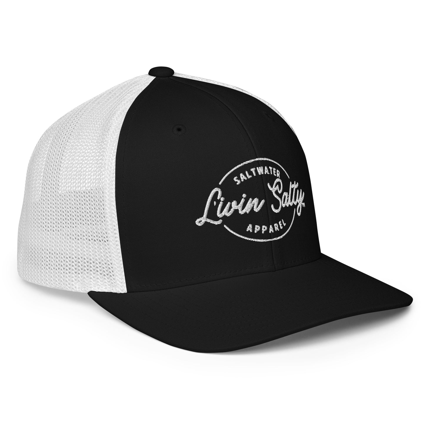 LIVIN SALTY Closed-back trucker cap