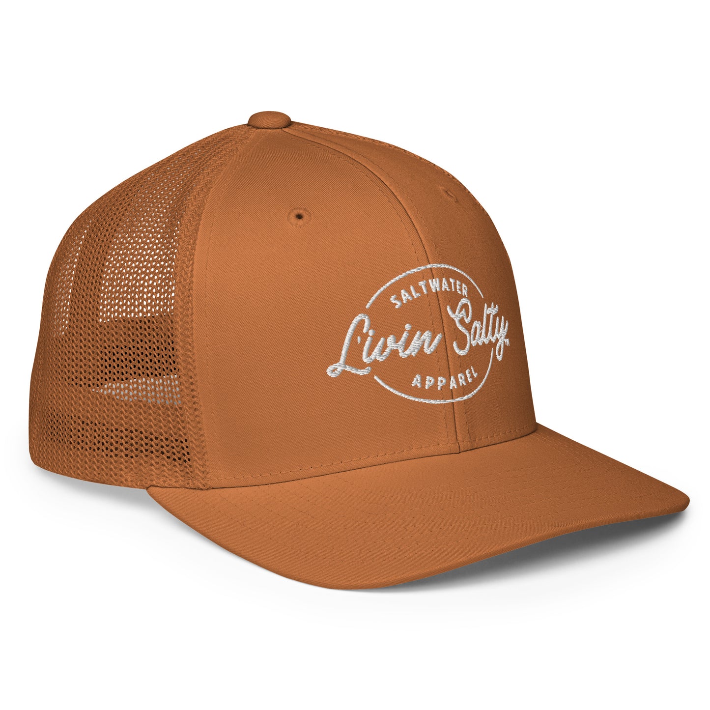 LIVIN SALTY Closed-back trucker cap