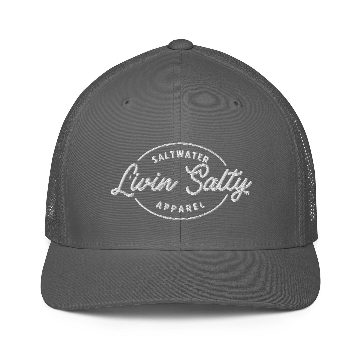 LIVIN SALTY Closed-back trucker cap
