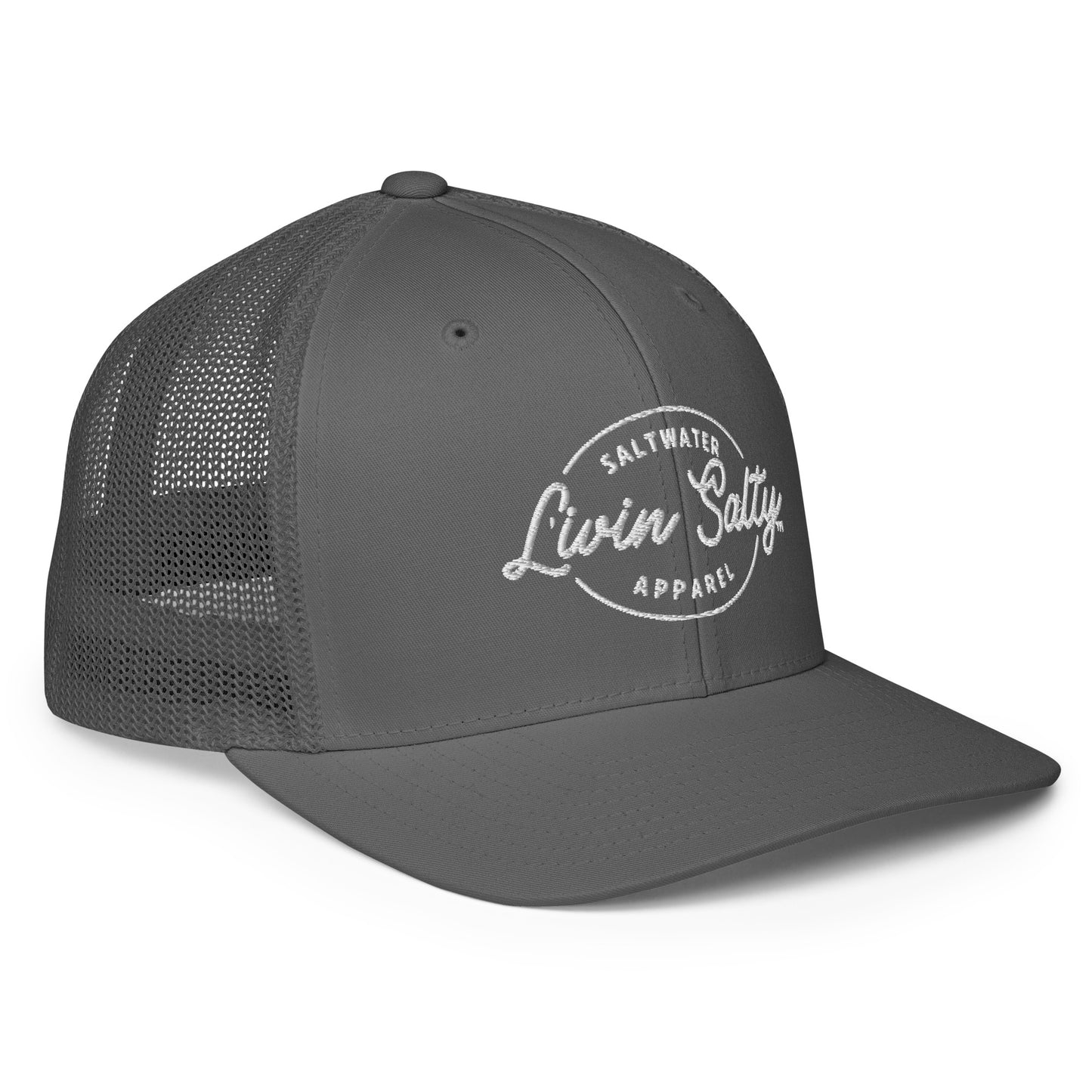 LIVIN SALTY Closed-back trucker cap
