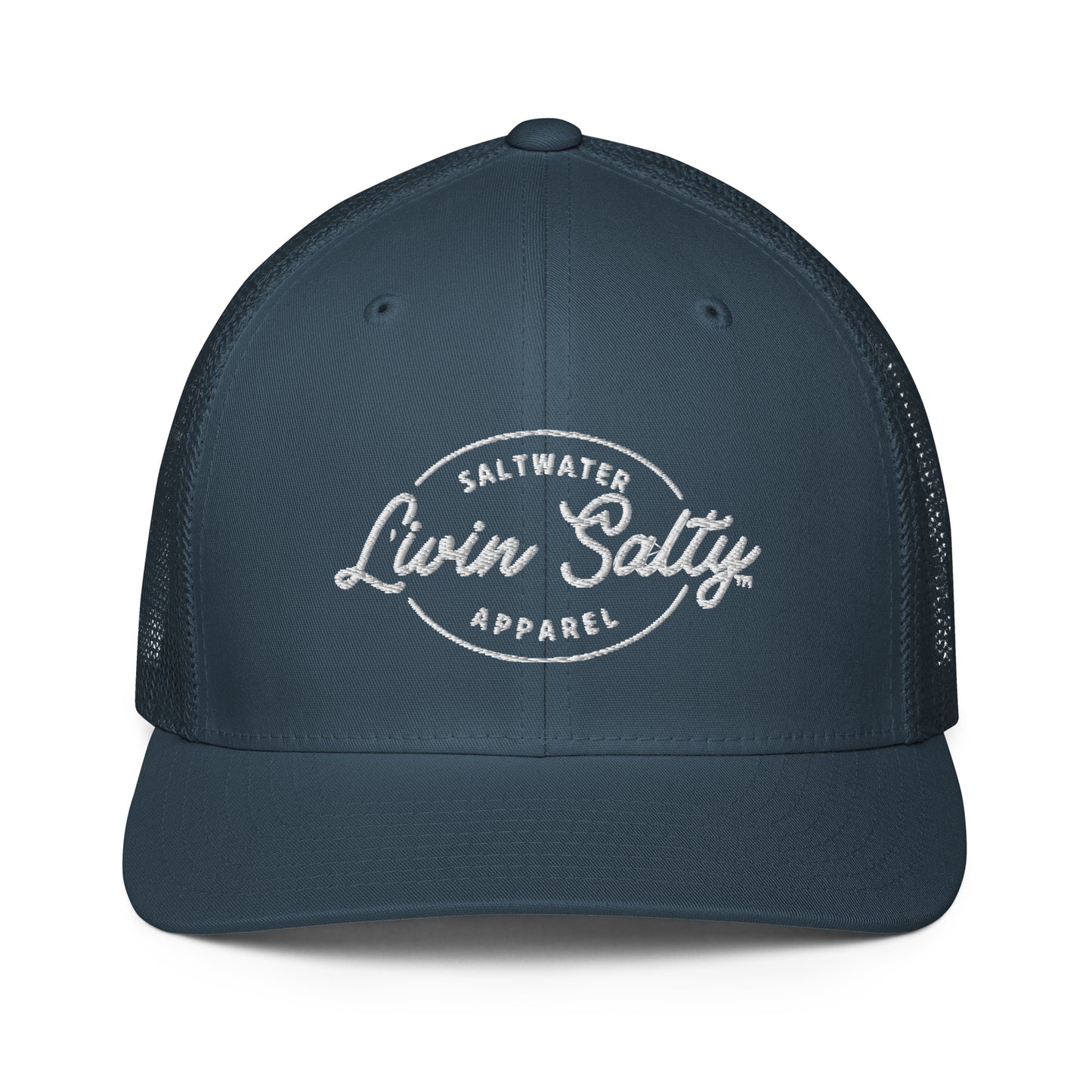 LIVIN SALTY Closed-back trucker cap