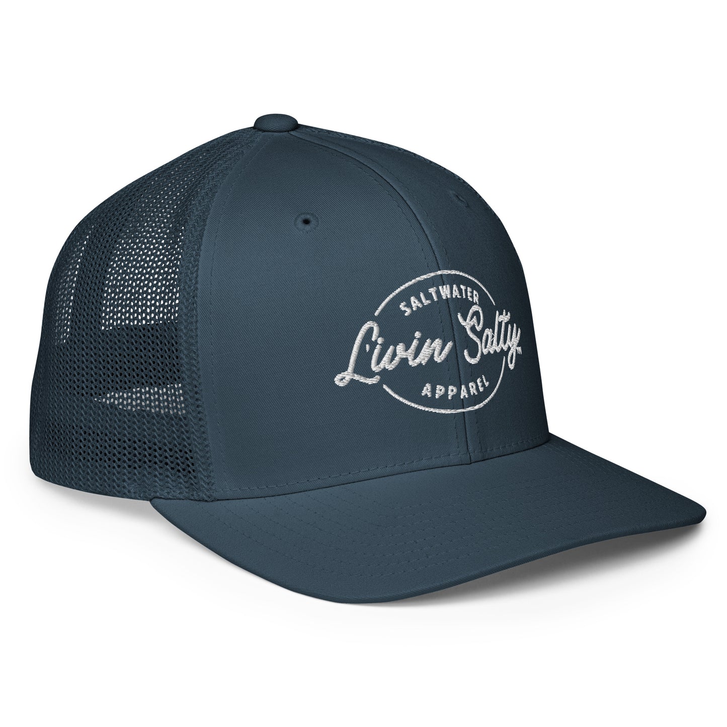 LIVIN SALTY Closed-back trucker cap