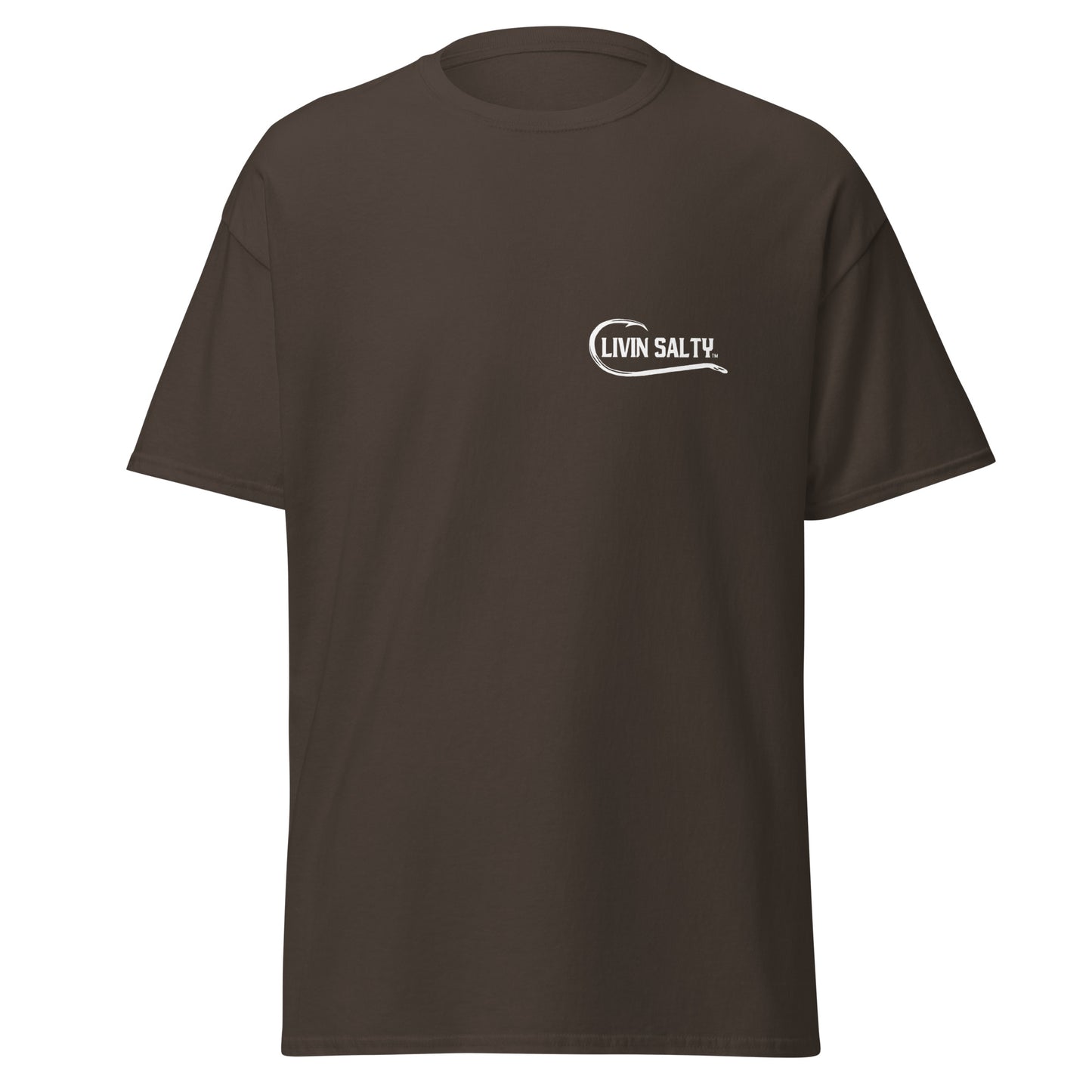 LIVIN SALTY Shark Cotton tee
