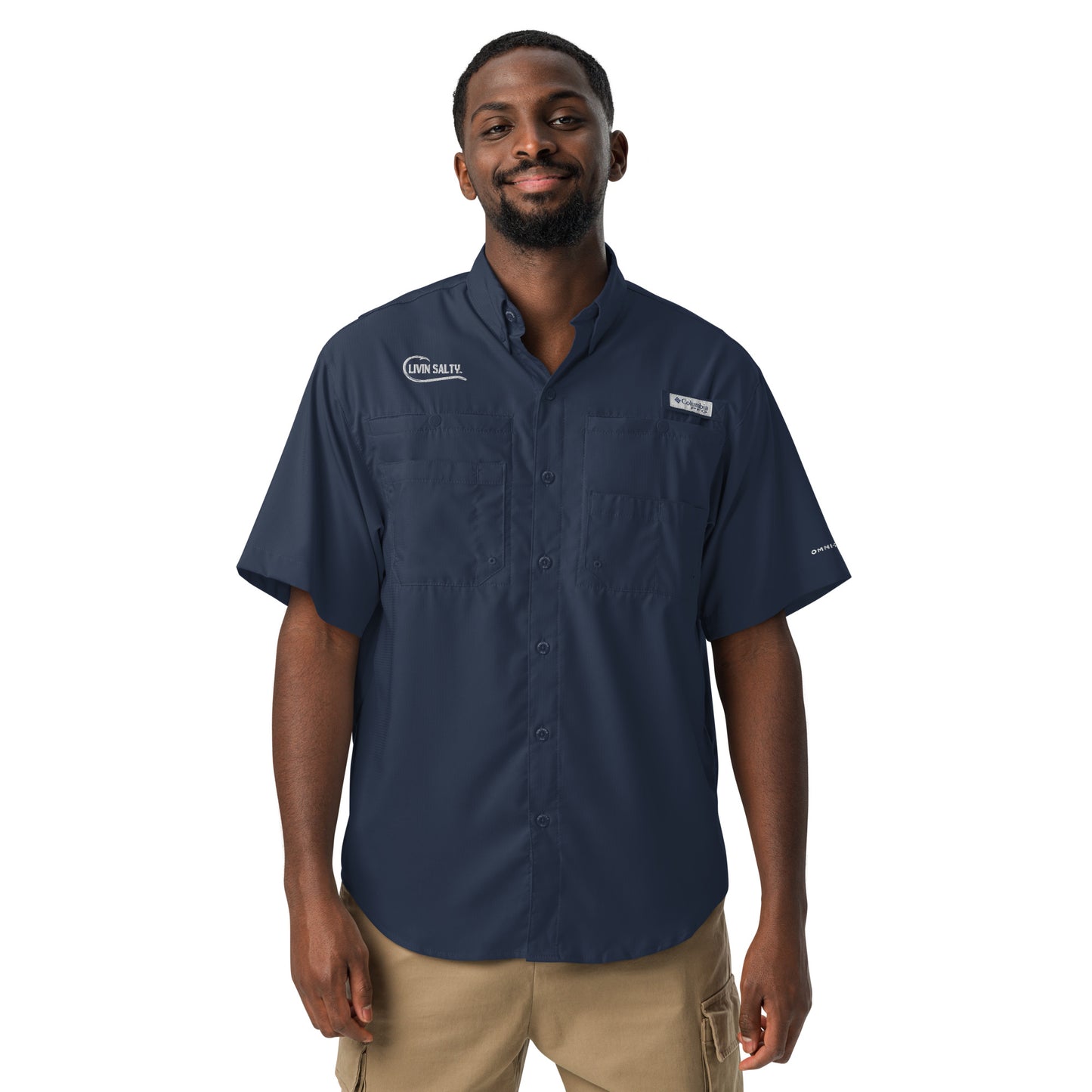 Men’s Columbia short sleeve button shirt