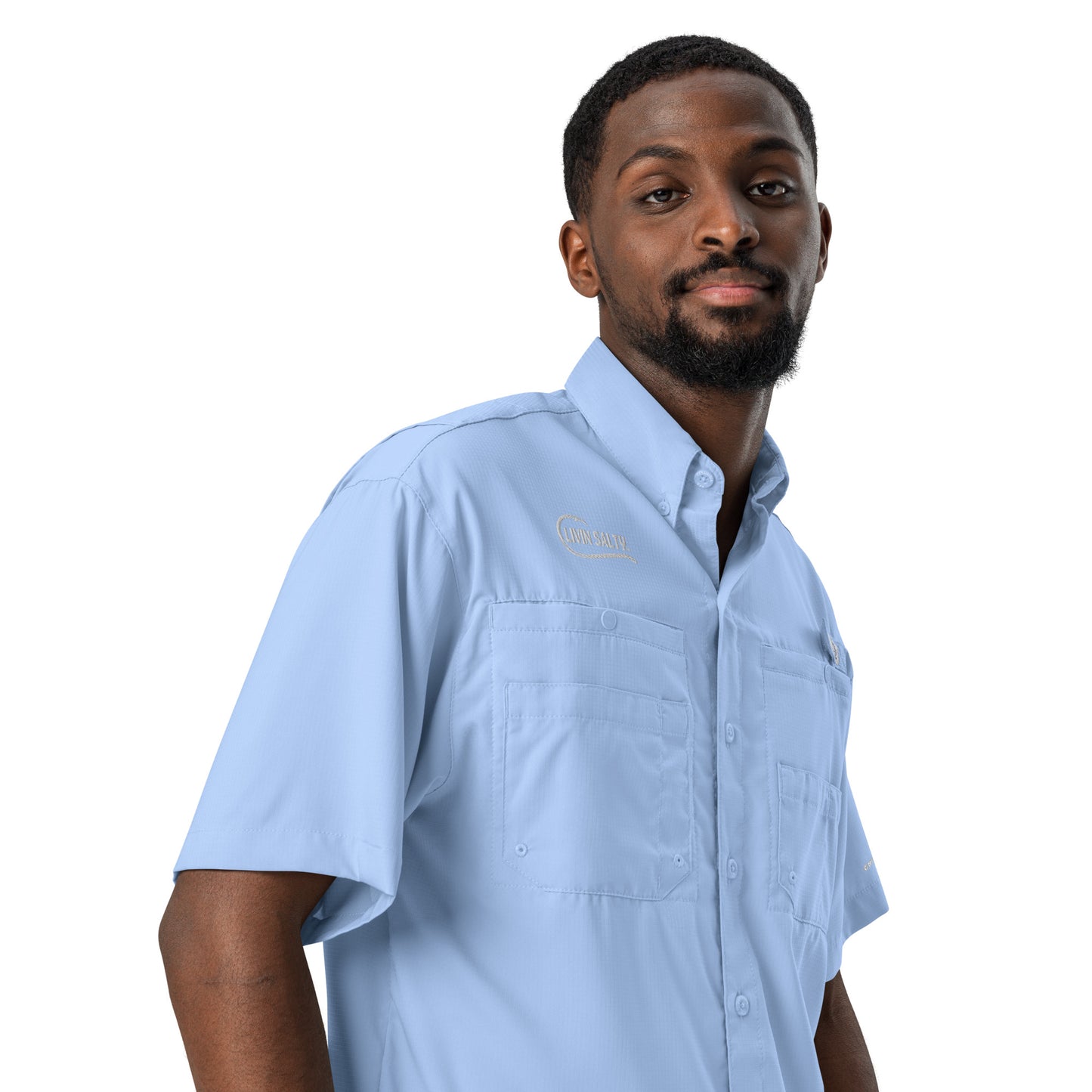 Men’s Columbia short sleeve button shirt