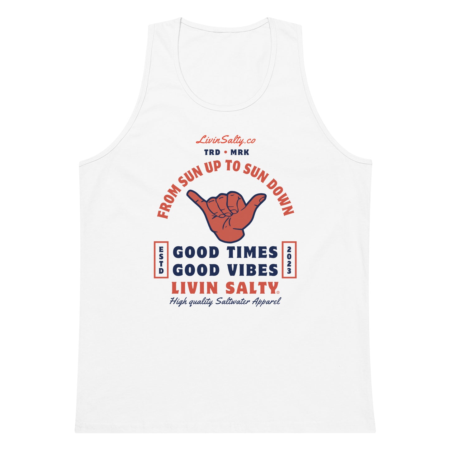 Men’s LIVIN SALTY tank top