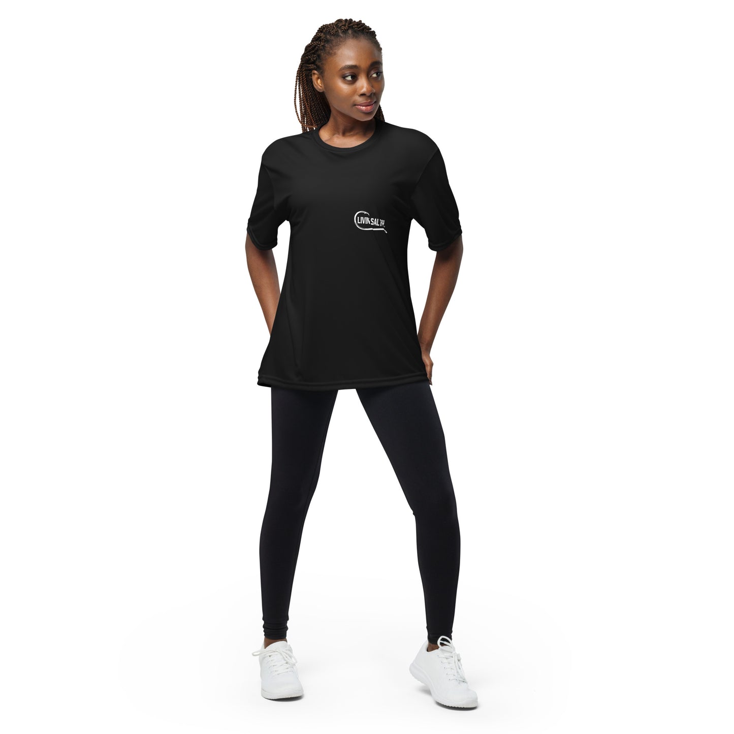 Unisex dryfit LIVIN SALTY Lures t-shirt