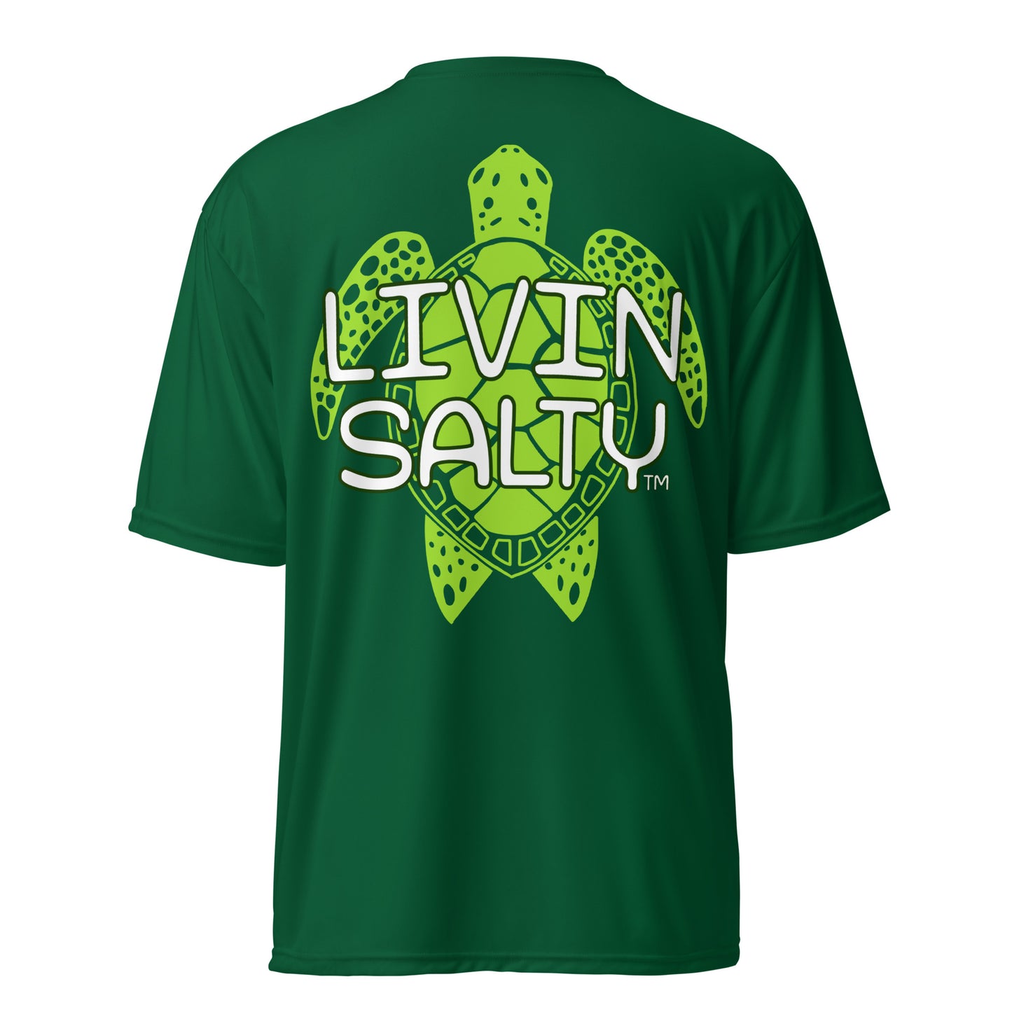 Dry Fit LIVIN SALTY Turtle t-shirt