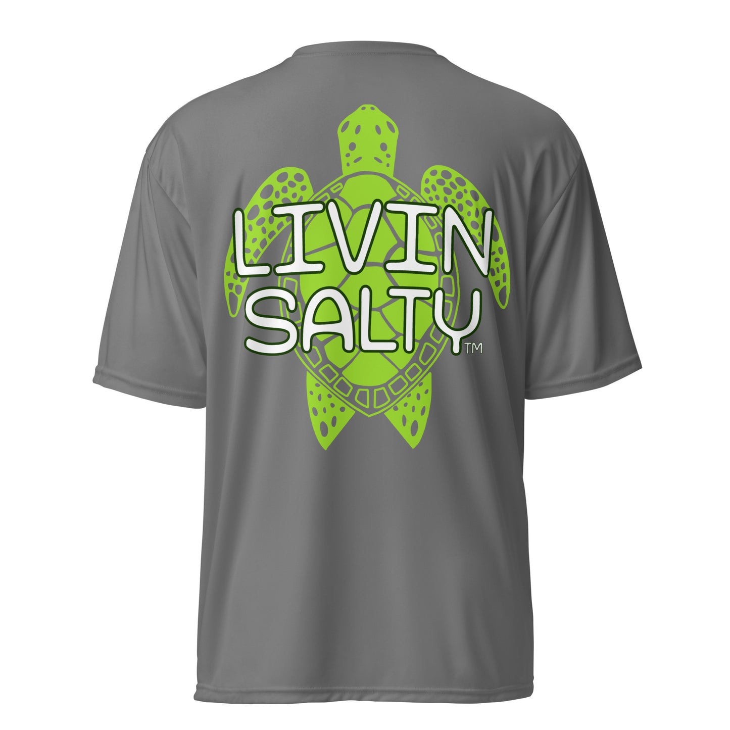 Dry Fit LIVIN SALTY Turtle t-shirt