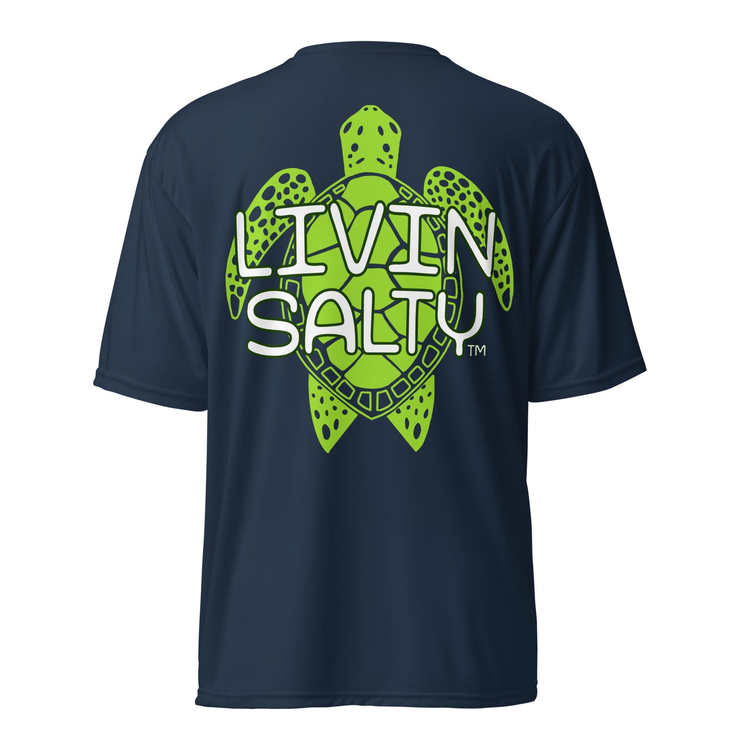 Dry Fit LIVIN SALTY Turtle t-shirt