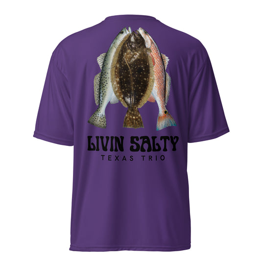 Unisex Texas Trio LIVIN SALTY t-shirt