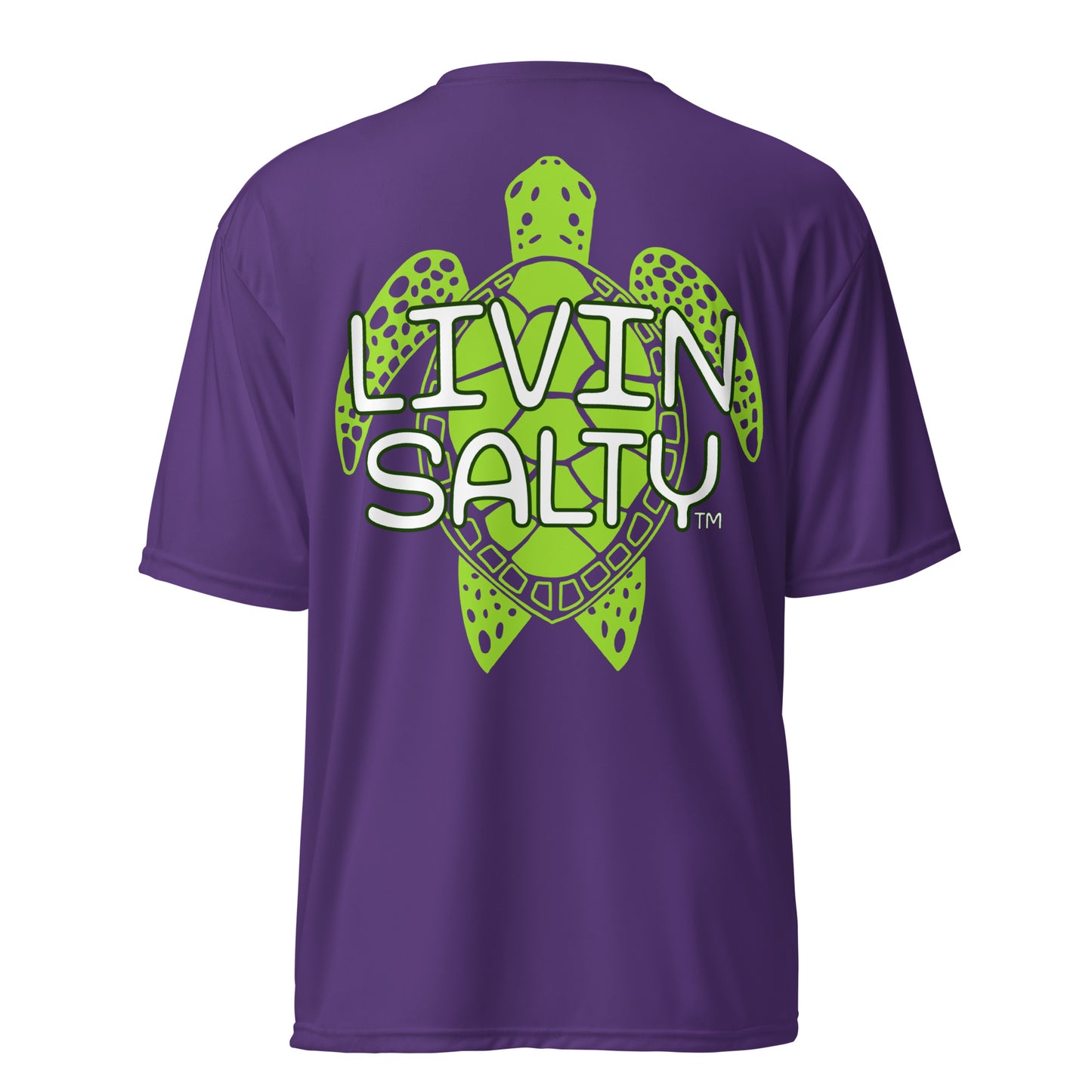 Dry Fit LIVIN SALTY Turtle t-shirt
