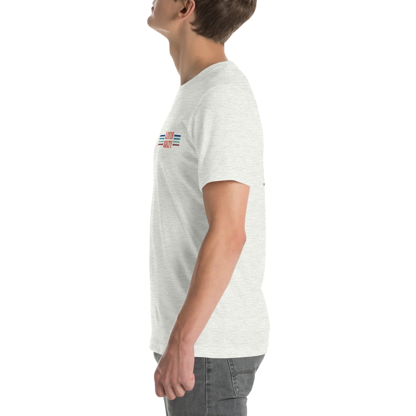 Unisex LIVIN SALTY Pelican t-shirt