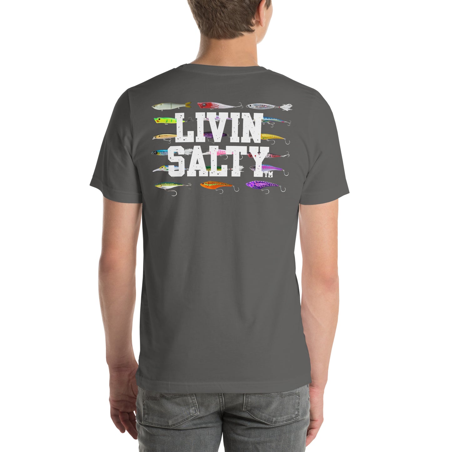 Unisex Lures LIVIN SALTY t-shirt