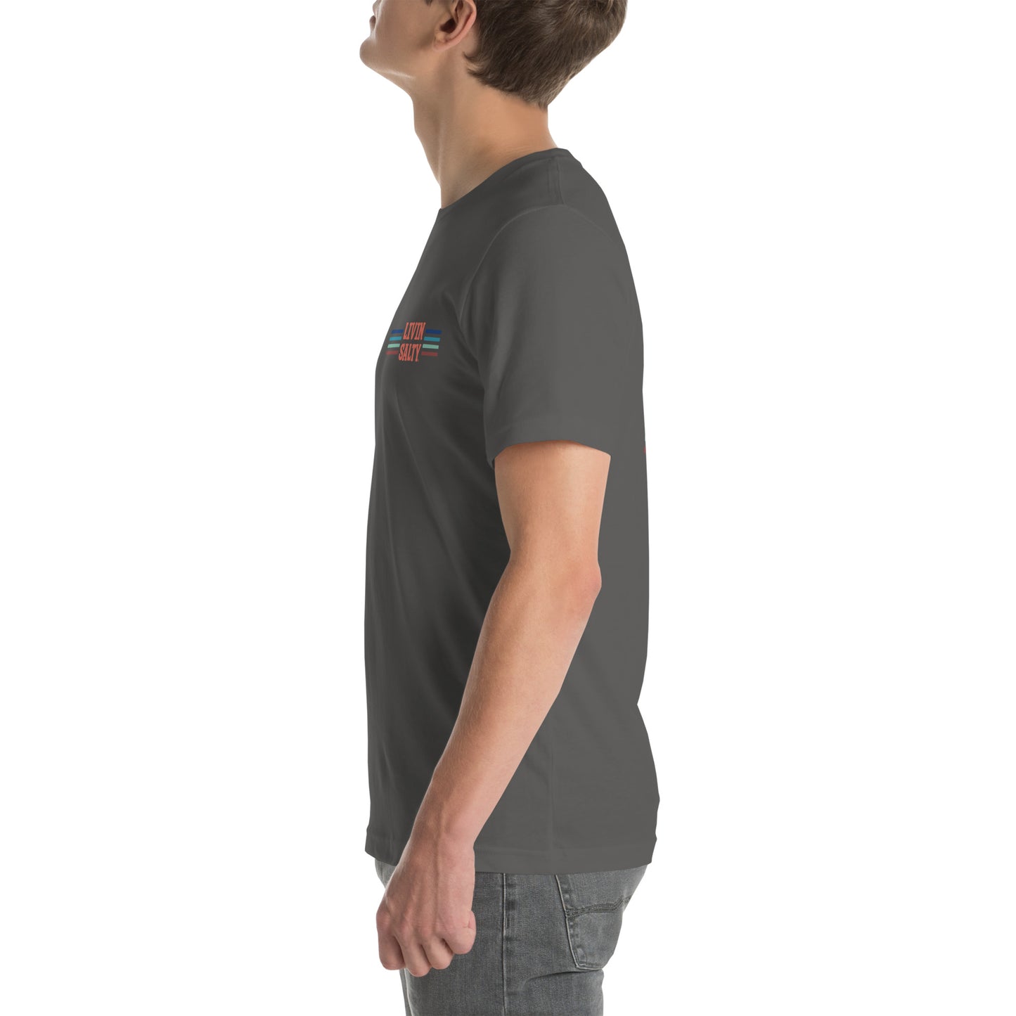 Unisex LIVIN SALTY Pelican t-shirt