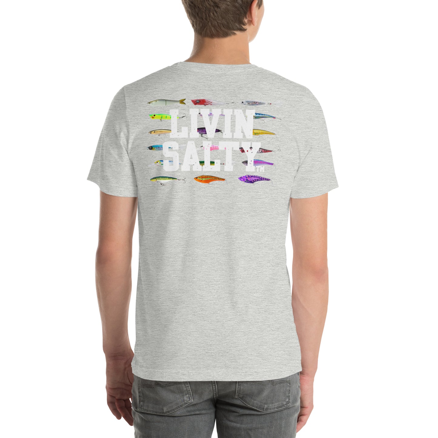 Unisex Lures LIVIN SALTY t-shirt
