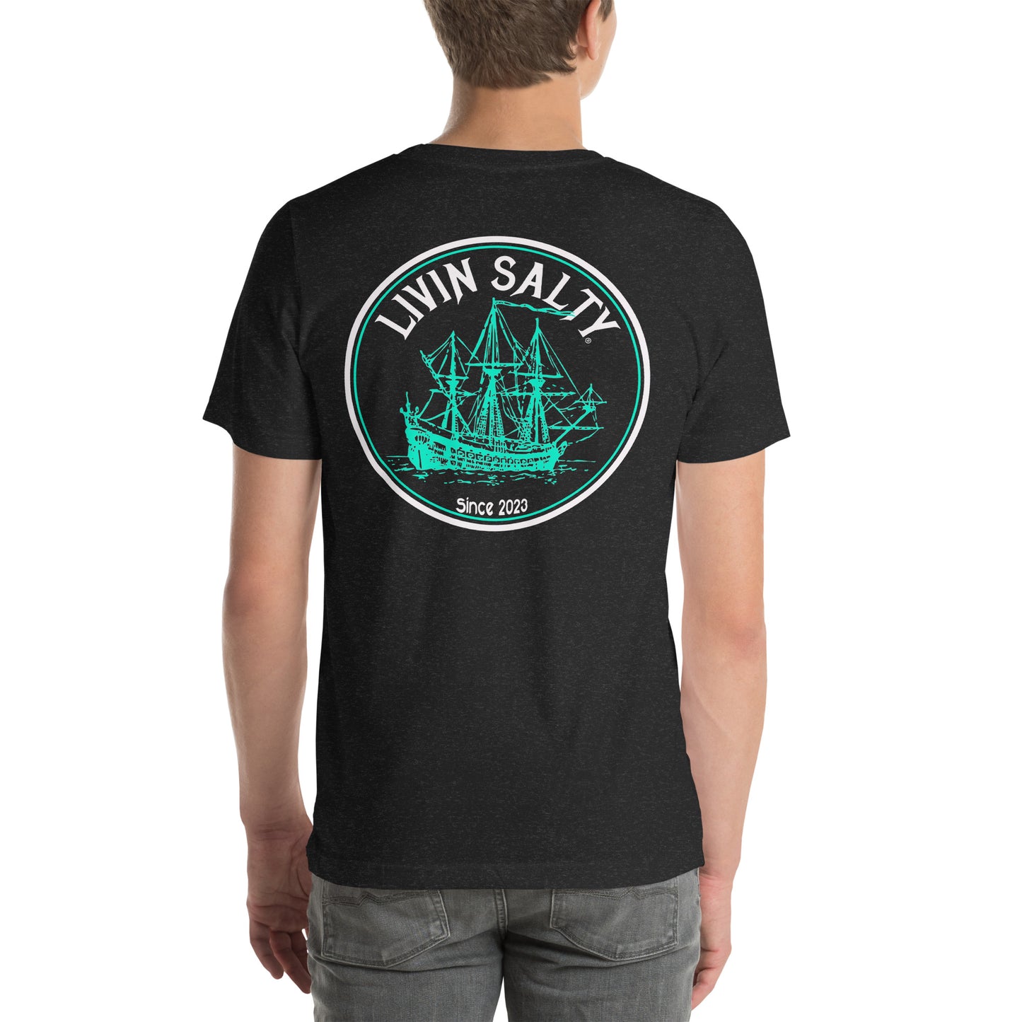 Unisex Ship LIVIN SALTY  t-shirt