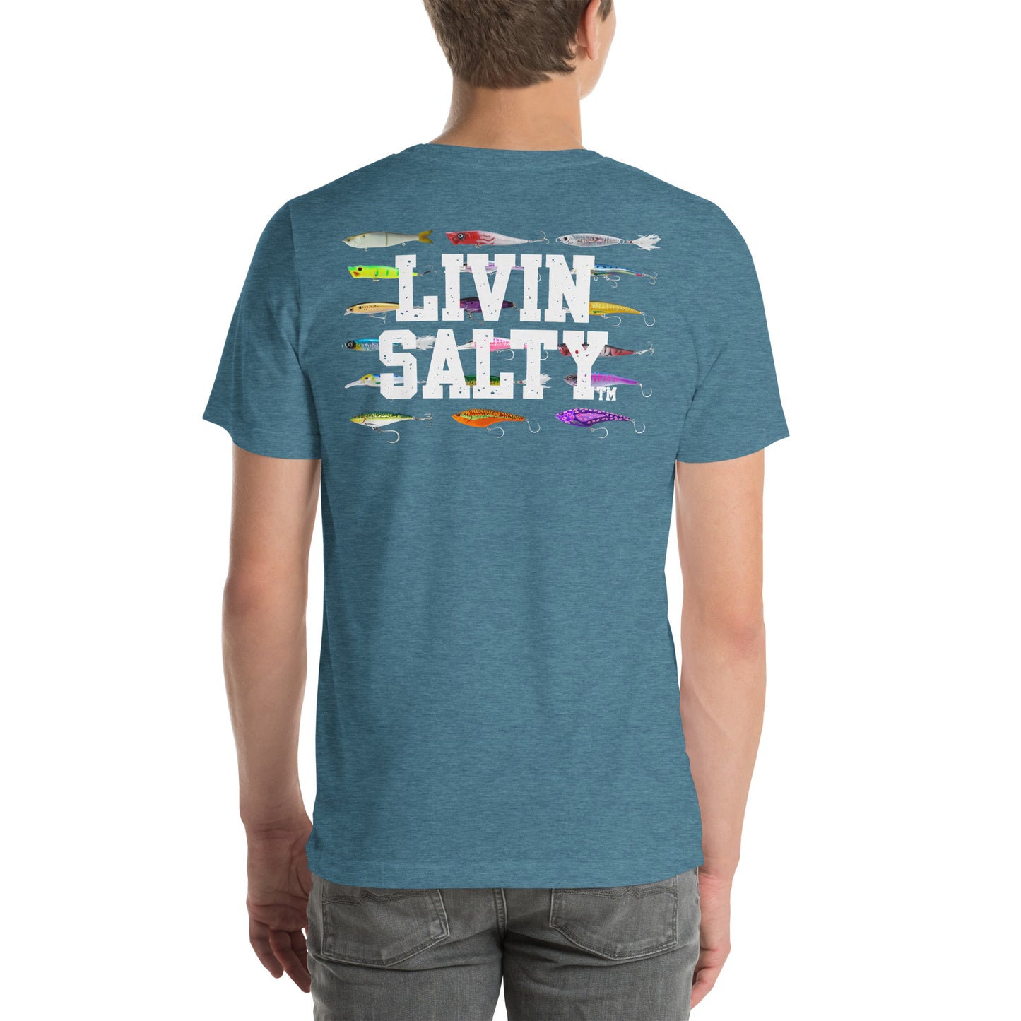 Unisex Lures LIVIN SALTY t-shirt