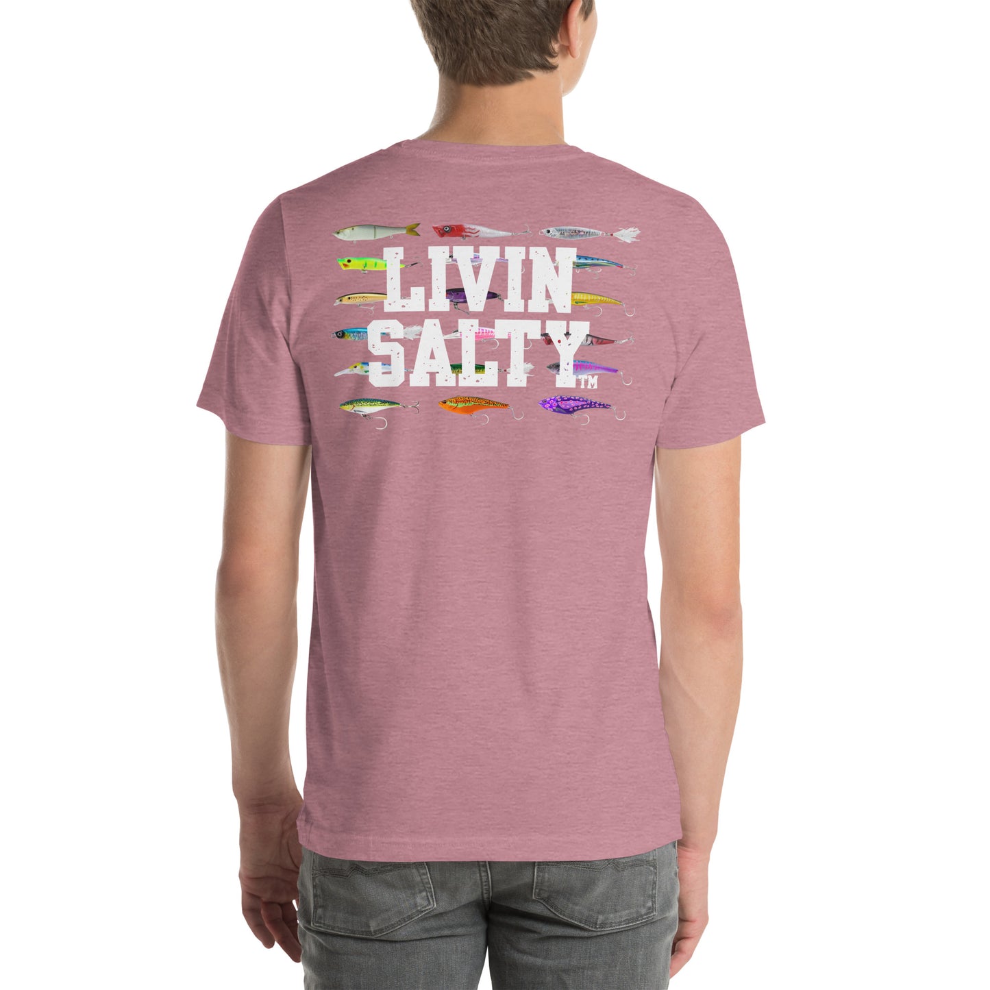 Unisex Lures LIVIN SALTY t-shirt