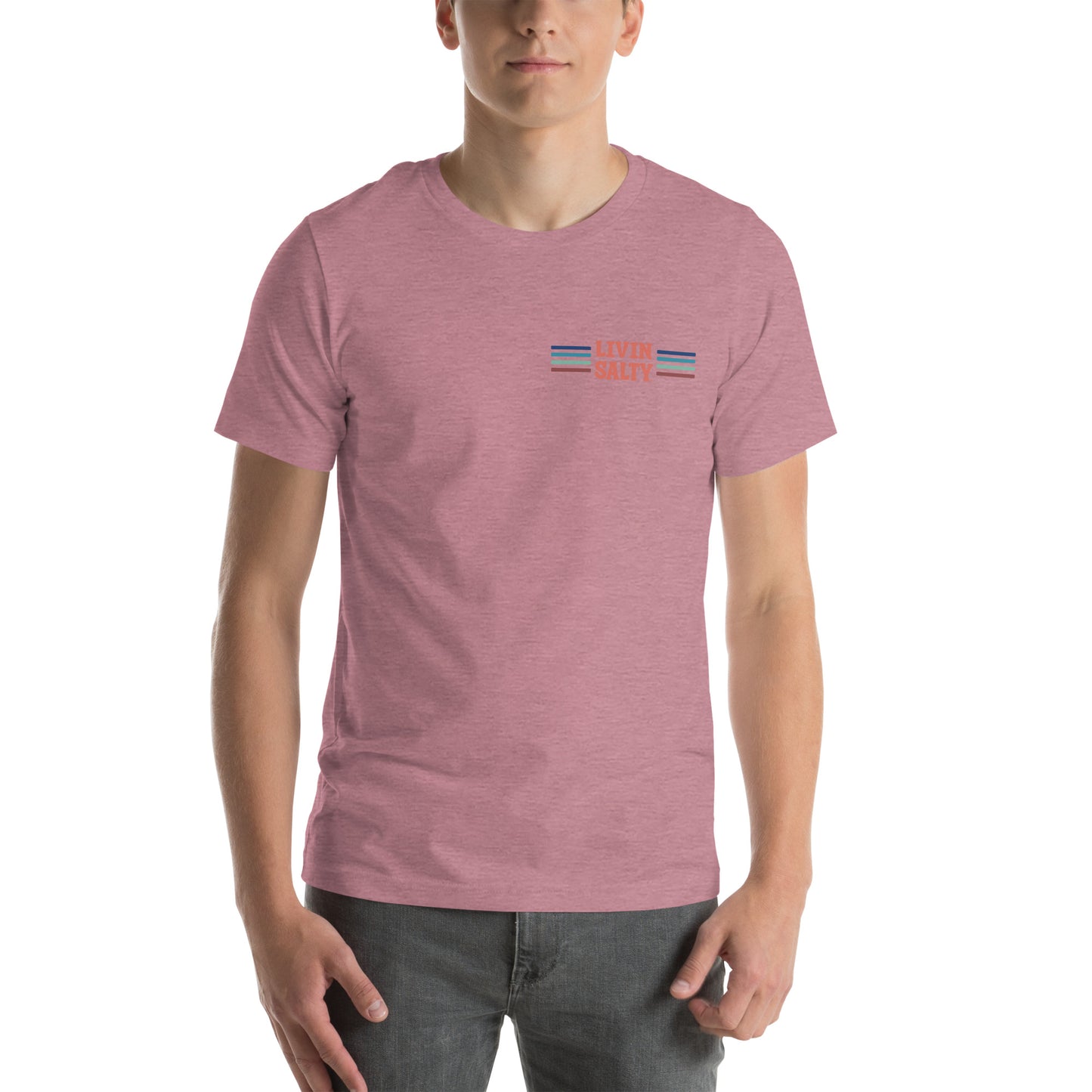 Unisex LIVIN SALTY Pelican t-shirt