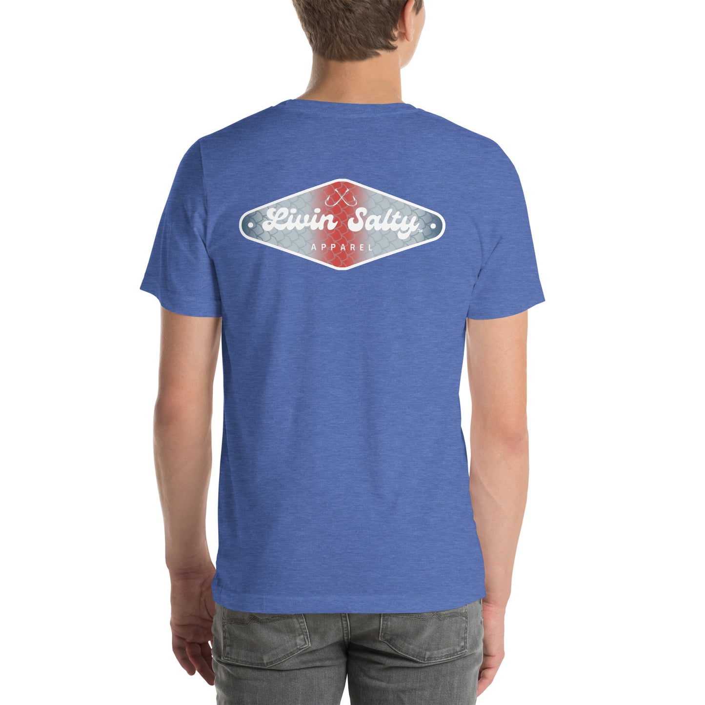 Unisex LIVIN SALTY cotton t-shirt