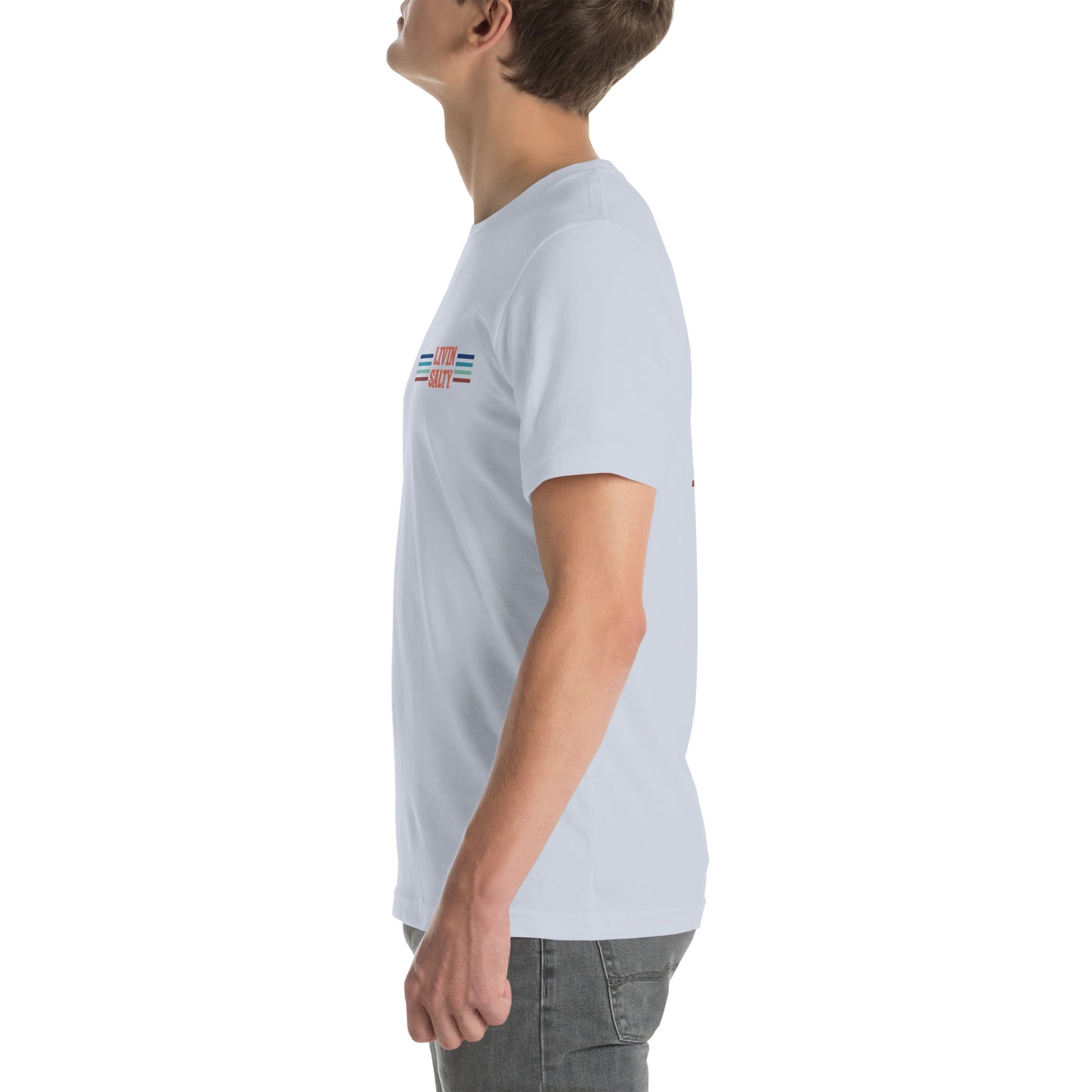 Unisex LIVIN SALTY Pelican t-shirt