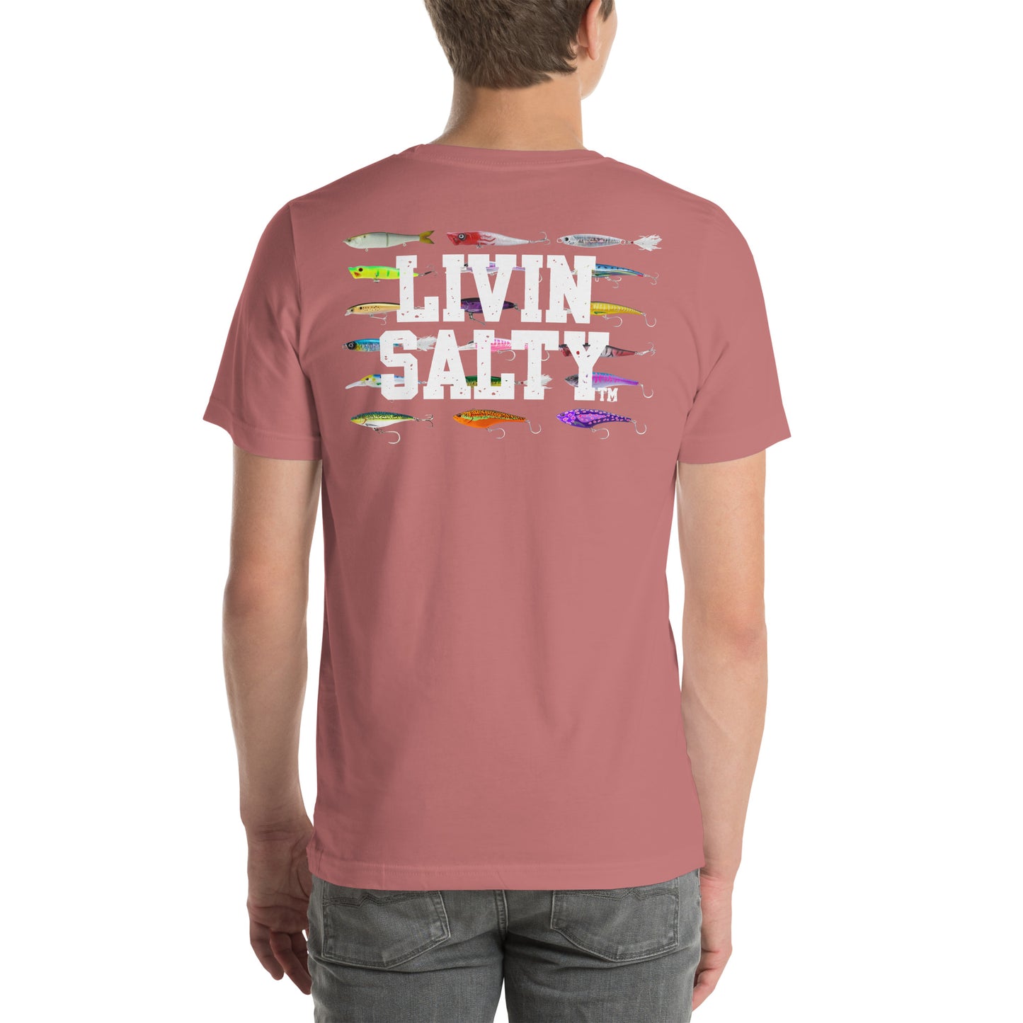 Unisex Lures LIVIN SALTY t-shirt