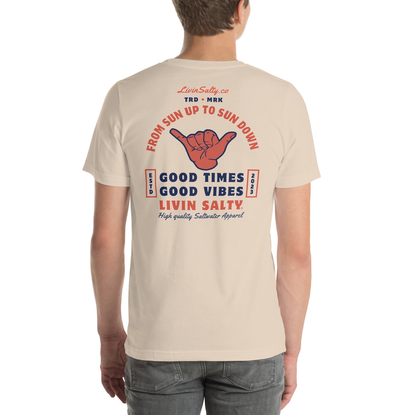 Unisex LIVIN SALTY t-shirt
