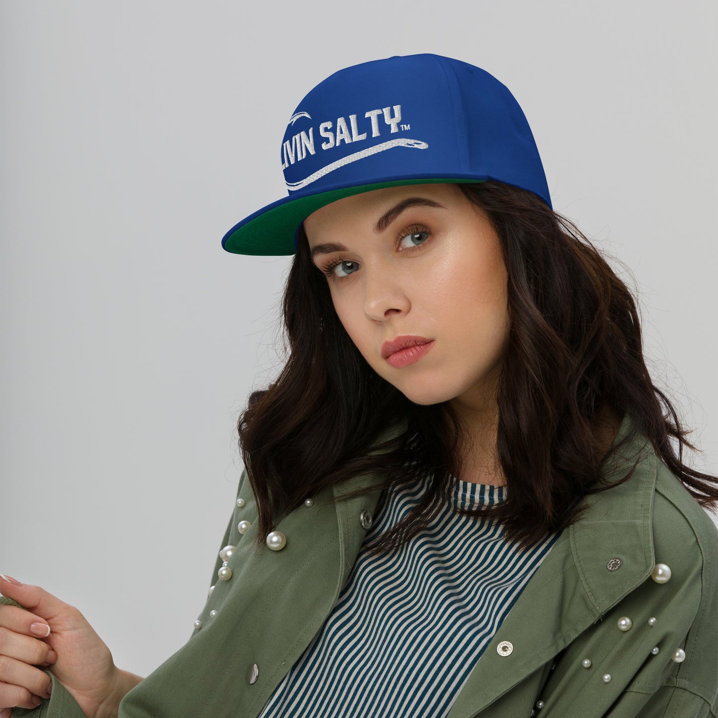 Flat Bill LIVIN SALTY Cap