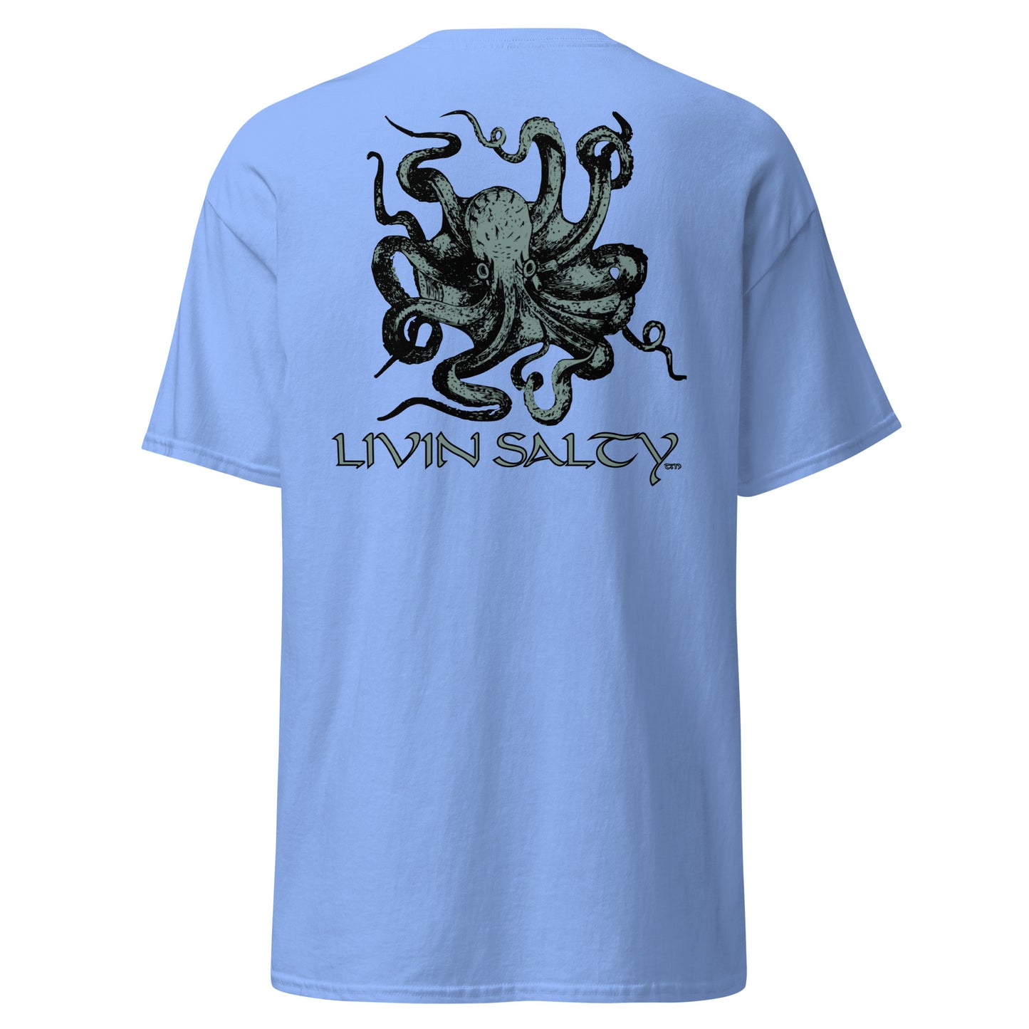 Unisex Octopus LIVIN SALTY Cotton tee