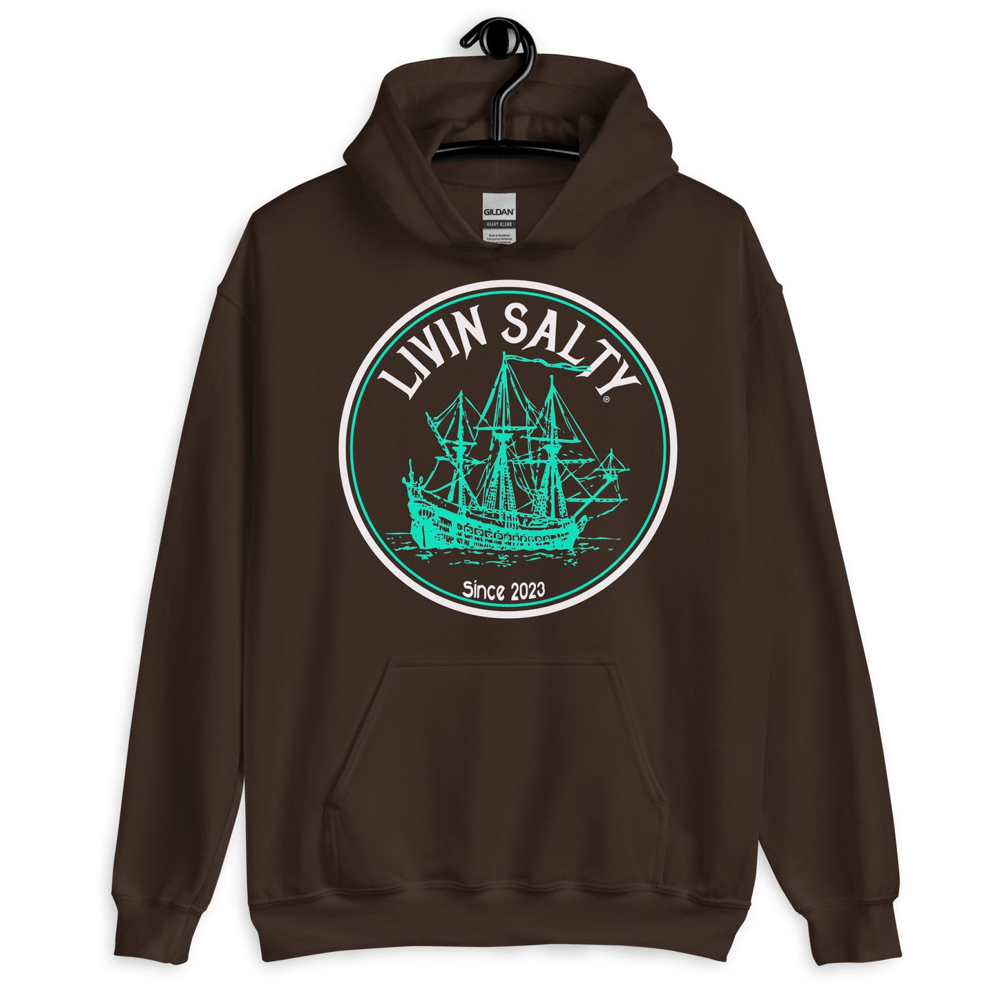 Unisex LIVIN SALTY Ship Hoodie
