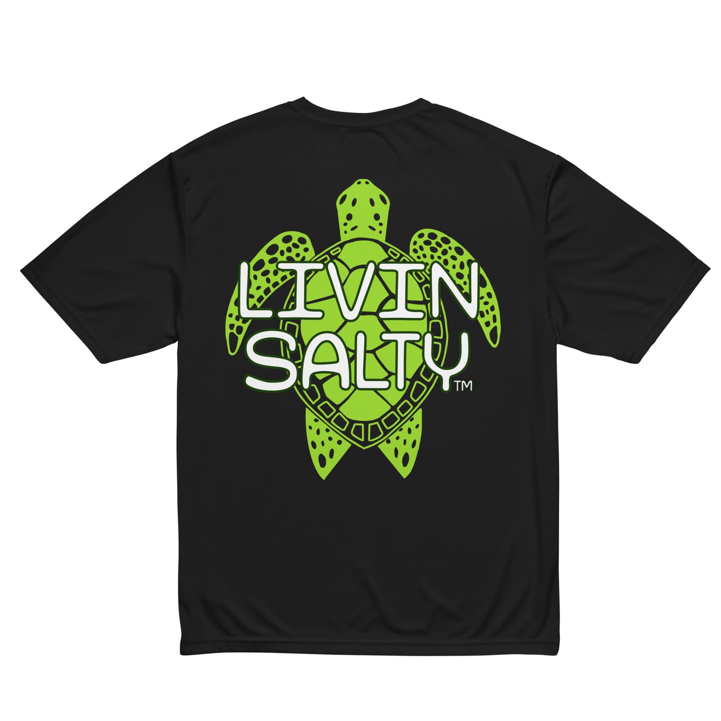 Dry Fit LIVIN SALTY Turtle t-shirt