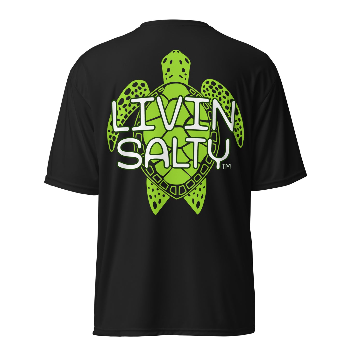 Dry Fit LIVIN SALTY Turtle t-shirt