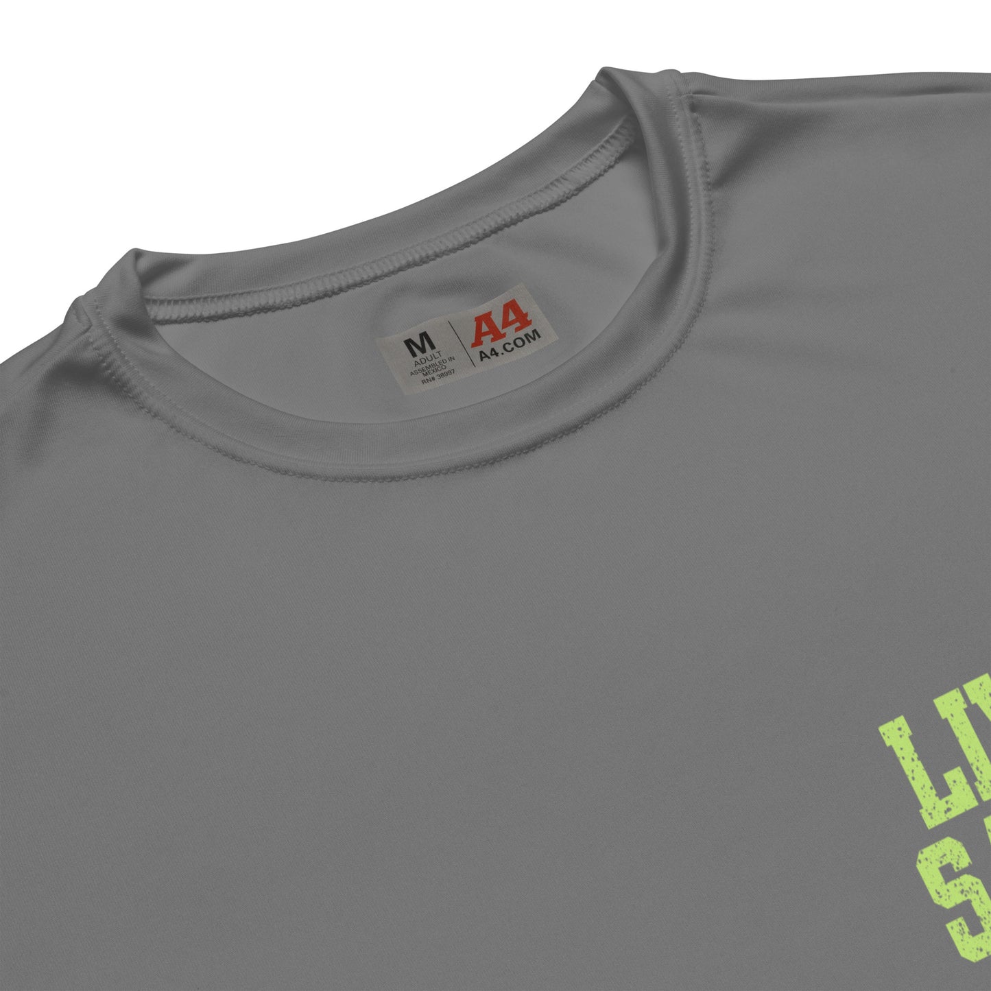 Unisex performance crew neck t-shirt