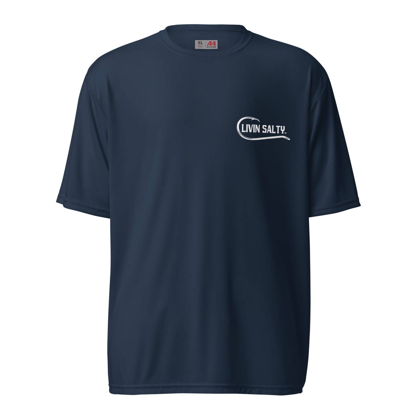 Dry Fit LIVIN SALTY Turtle t-shirt