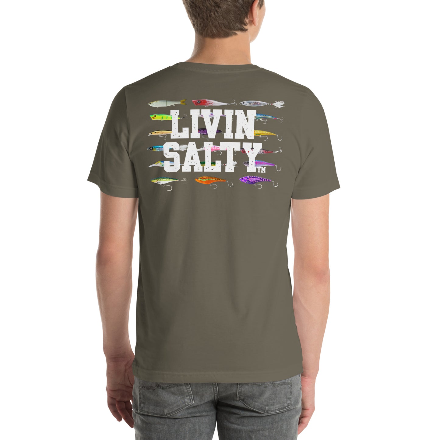 Unisex Lures LIVIN SALTY t-shirt
