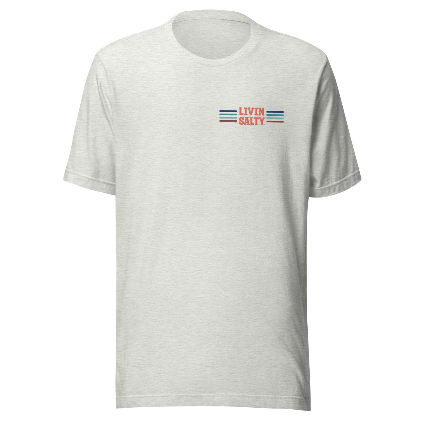 Unisex LIVIN SALTY Pelican t-shirt