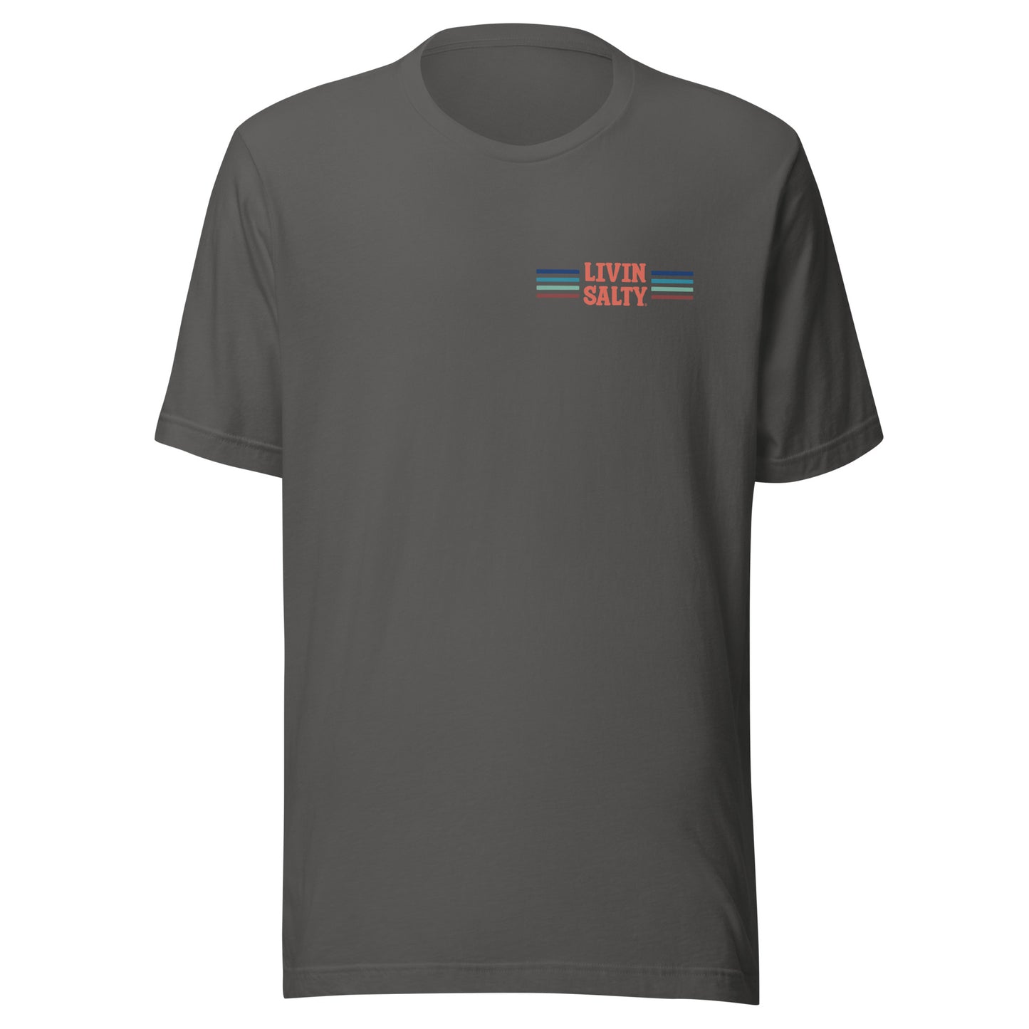 Unisex LIVIN SALTY Pelican t-shirt