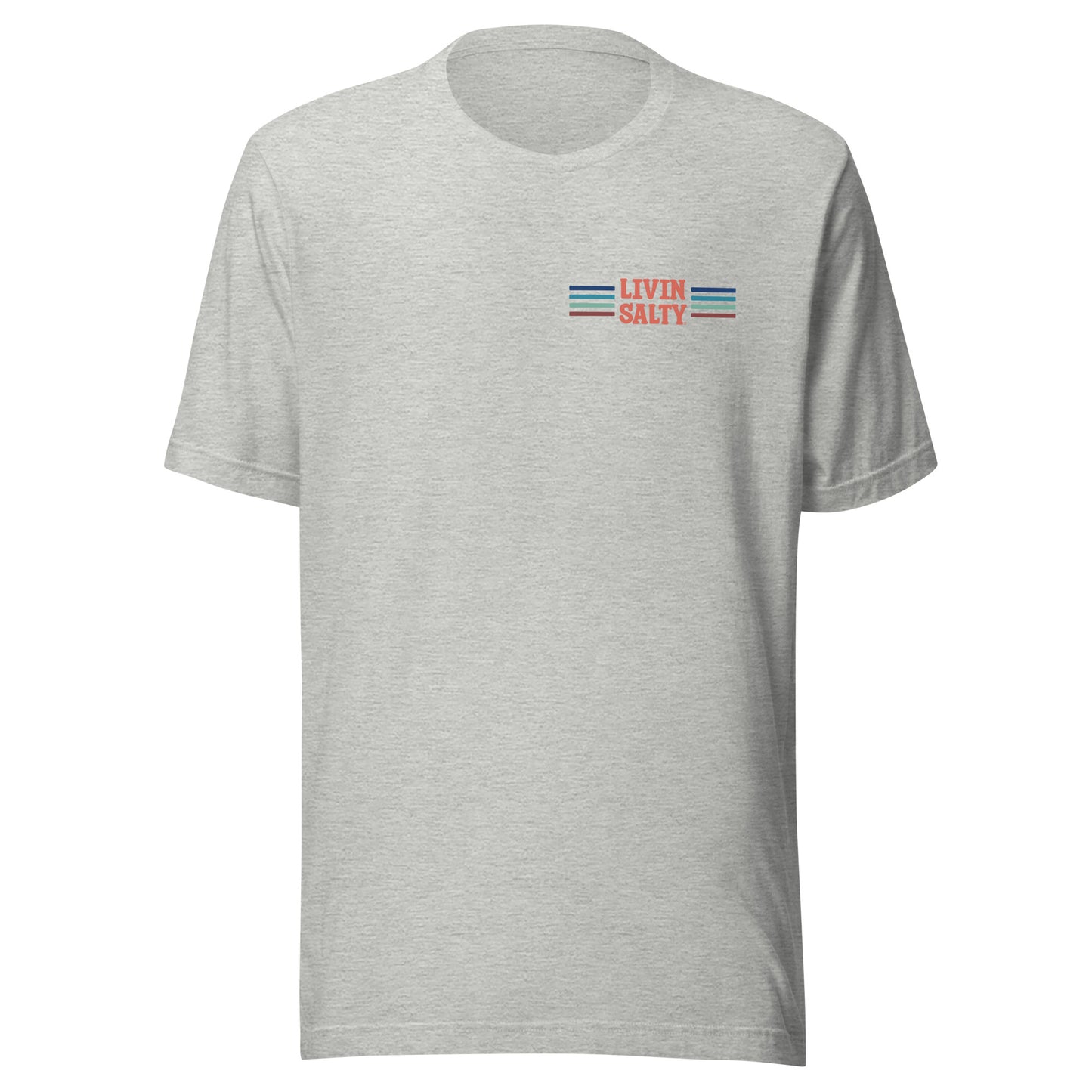 Unisex LIVIN SALTY Pelican t-shirt