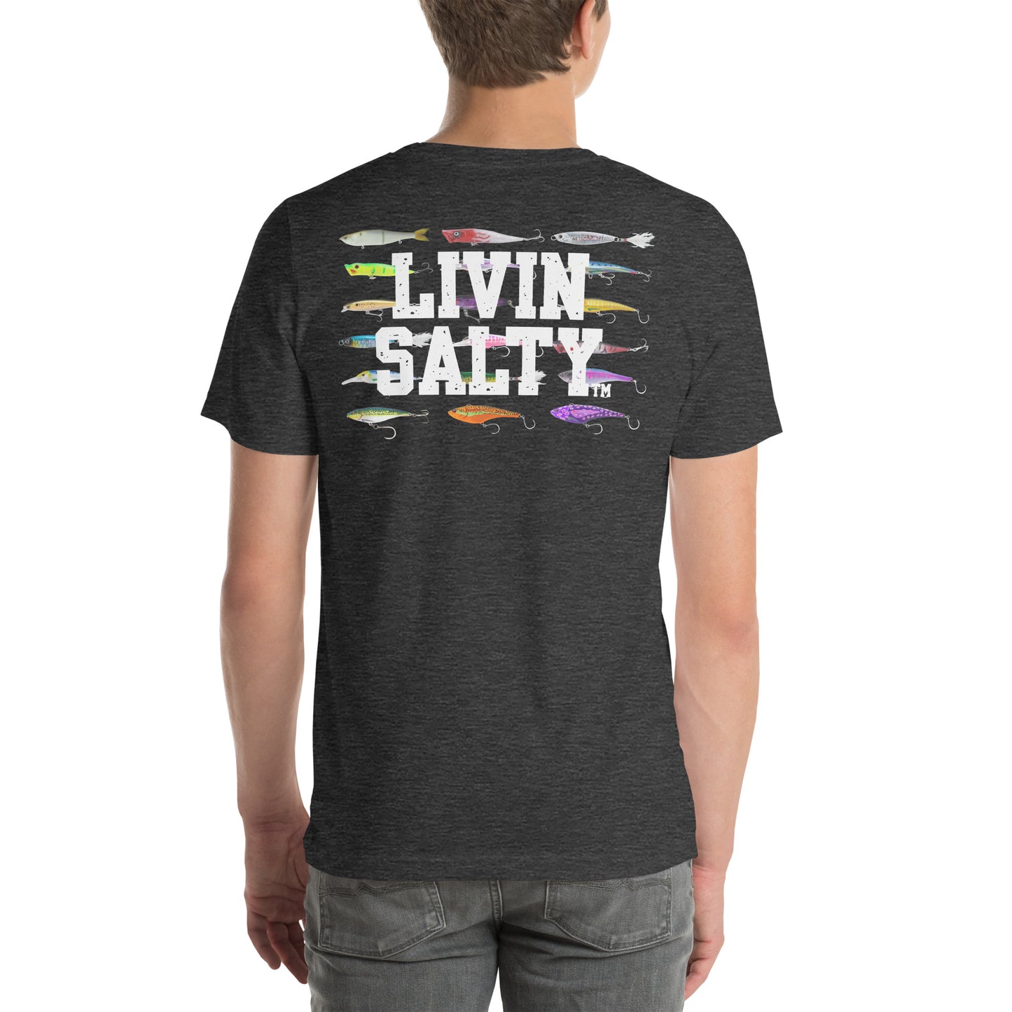 Unisex Lures LIVIN SALTY t-shirt