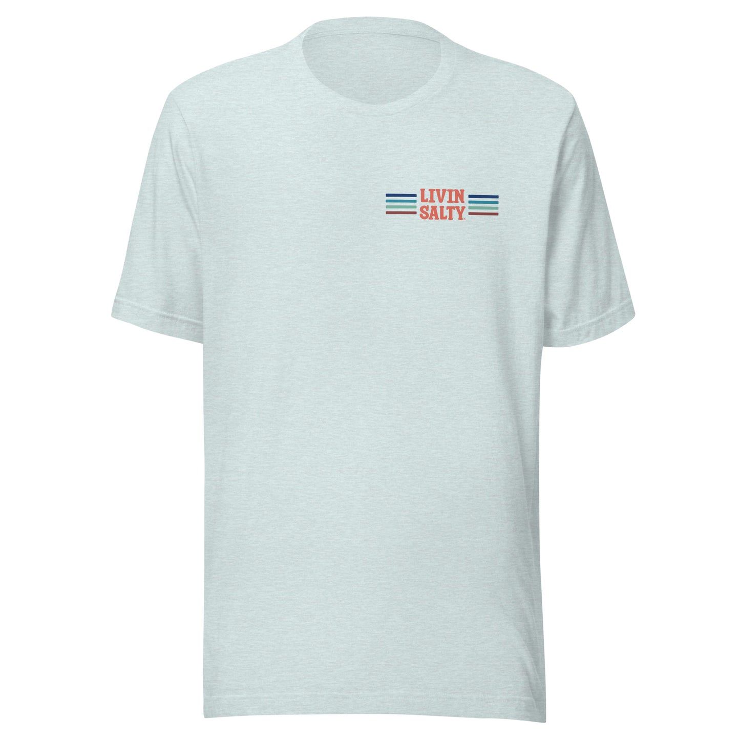 Unisex LIVIN SALTY Pelican t-shirt