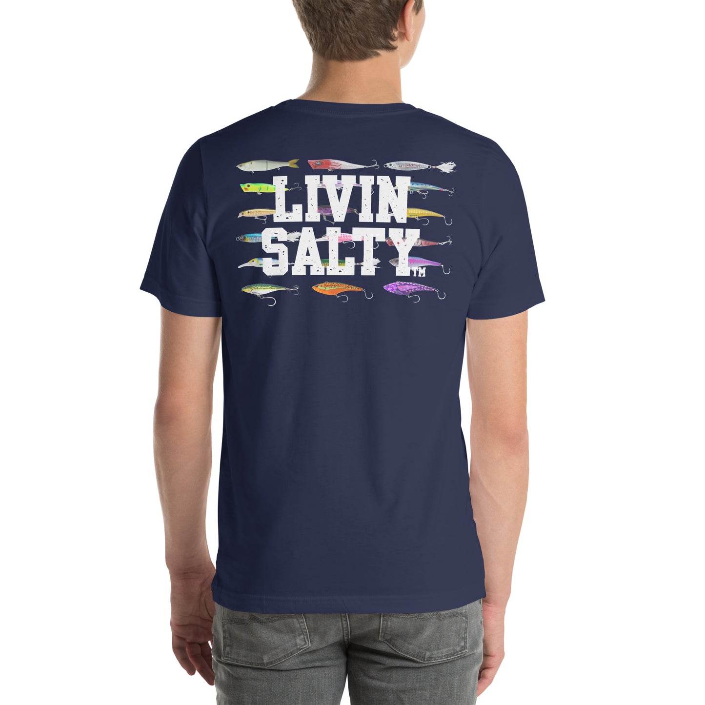 Unisex Lures LIVIN SALTY t-shirt