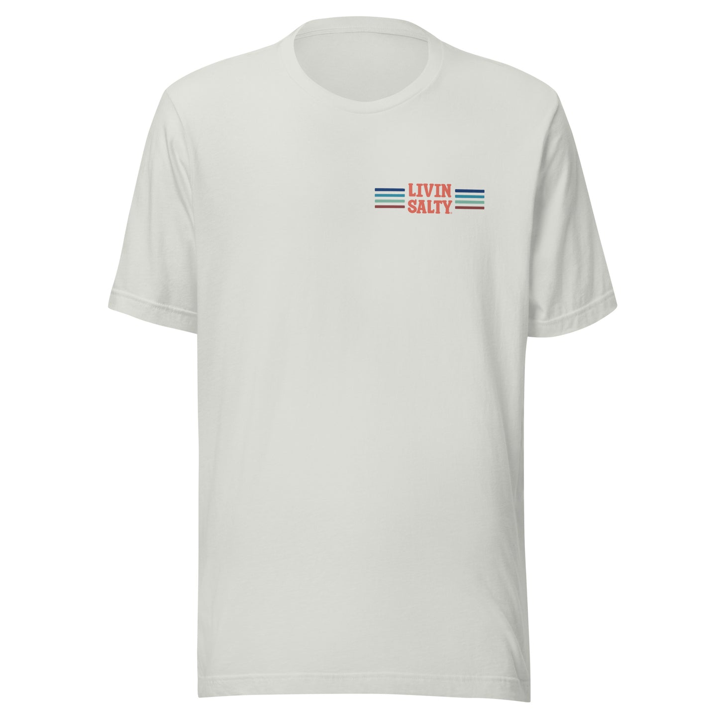 Unisex LIVIN SALTY Pelican t-shirt