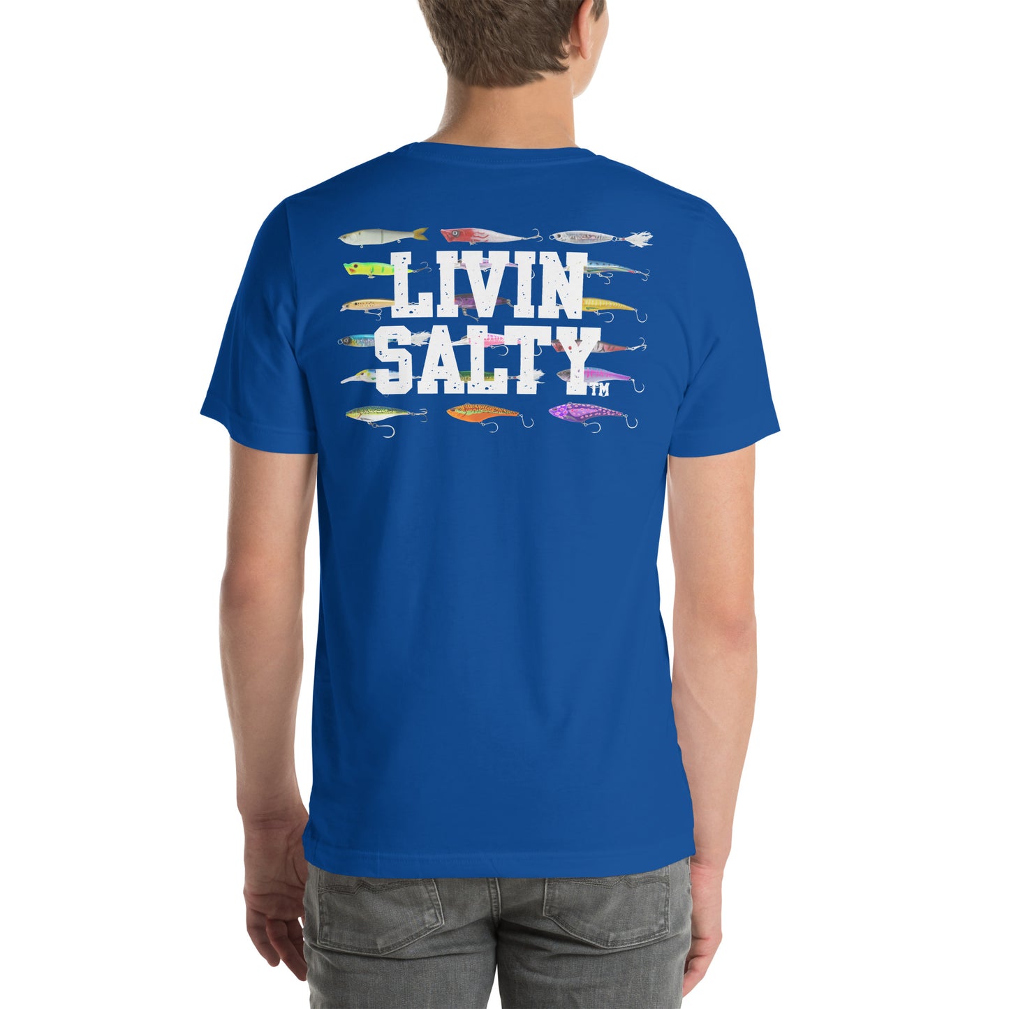 Unisex Lures LIVIN SALTY t-shirt
