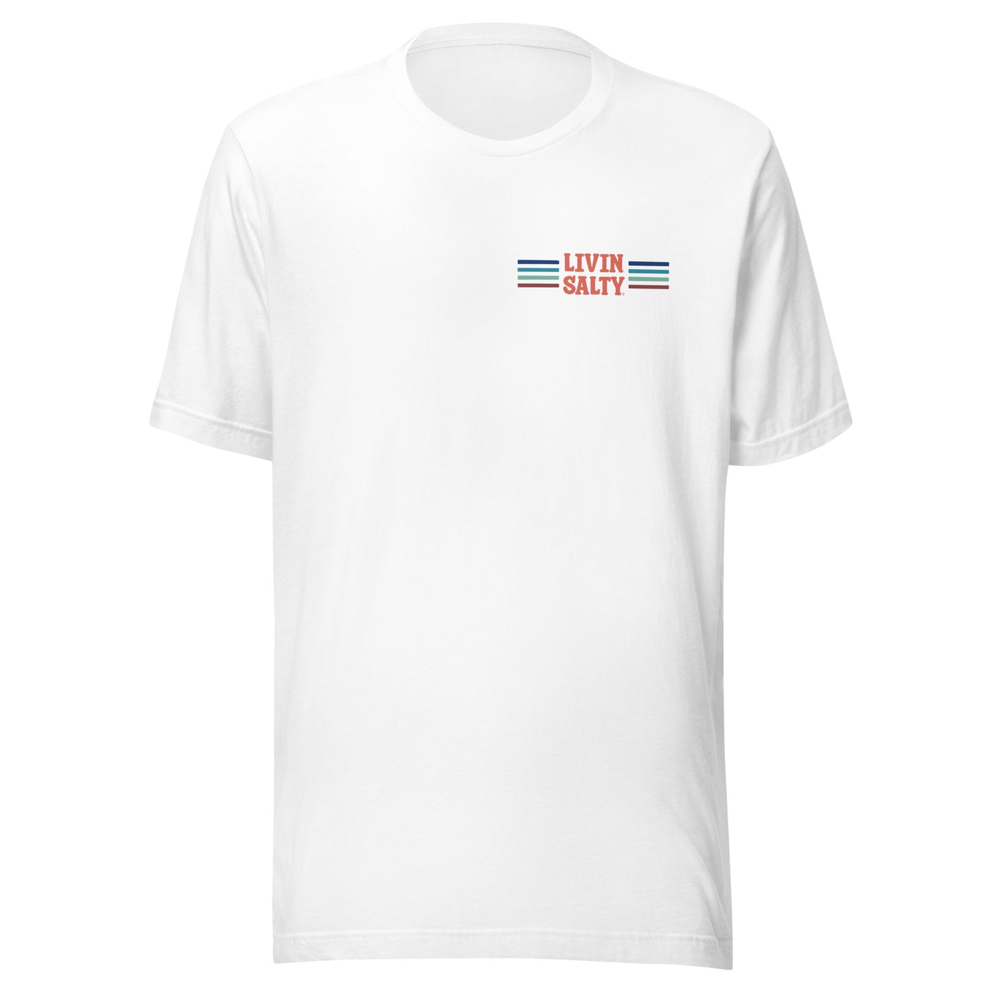 Unisex LIVIN SALTY Pelican t-shirt